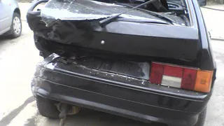 На Тимакова водитель не заметил, как протаранил три машины