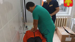 Усинские медики встретили нового помощника в борьбе за жизни