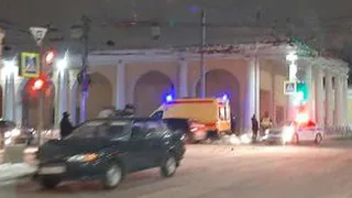 В полиции рассказали подробности ДТП у рязанской филармонии