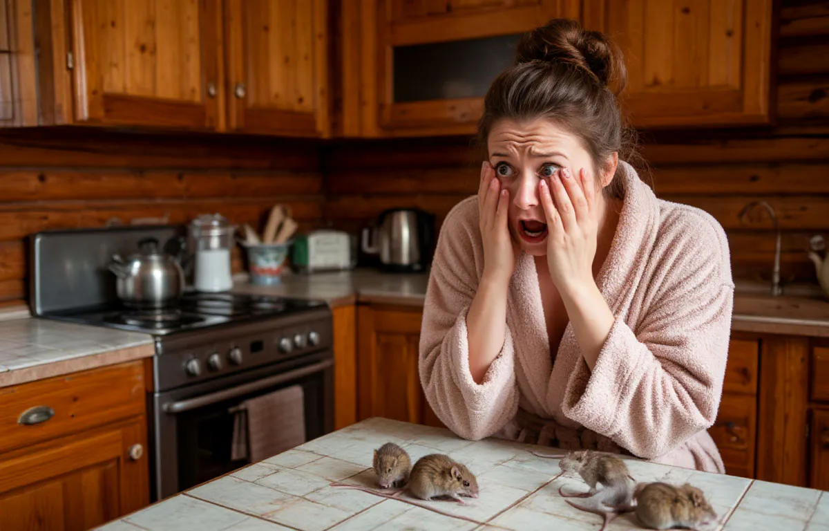 Избавилась от мышей в доме навсегда: метод работает на 100% и для стареньких построек, и для новых домов