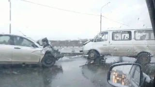 На Северной окружной в Рязани произошло ДТП с двумя авто