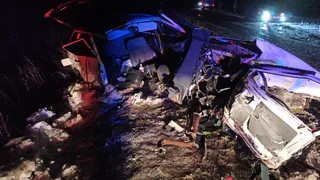 От машины практически ничего не осталось: в ДТП в Старожиловском районе погибла женщина 