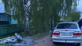 В Рязанской области в ДТП с Mazda погиб 35-летний мотоциклист