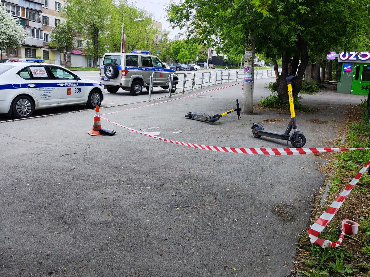 Массовая блокировка электросамокатов в Челябинской области