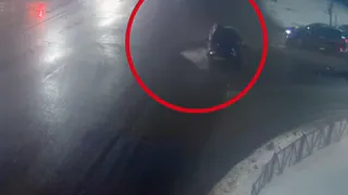 ДТП в Рязани: легковушка попыталась проскочить на красный