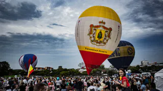 Как стартовал фестиваль "Небо России": фоторепортаж