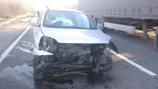 Двое пострадавших: под Рязанью столкнулись две иномарки