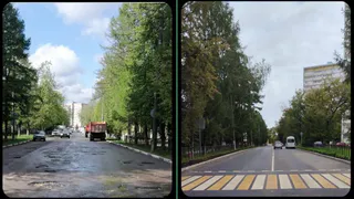 В Коврове завершили реконструкцию дорожного полотна на улице Чернышевского