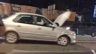 На Московском шоссе произошло массовое ДТП