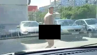 Рязанская полиция задержала мужчину, ходившего обнаженным по улице Новоселов