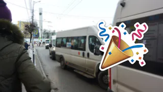 «И дай вам Бог здоровья...», - девушка поблагодарила водителя 96-й маршрутки