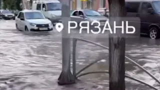 Мэрия Рязани заявила об исправности ливневых канализаций