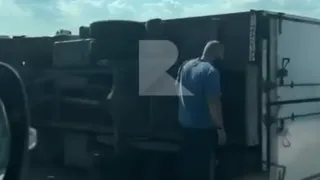 На Солотчинском шоссе в Рязани вечером 4 июля перевернулась «Газель»