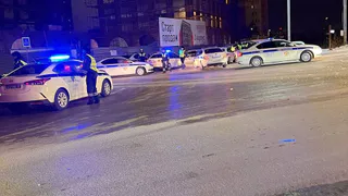 В Рязани десятки полицейских гнались за Audi