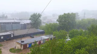 На Рязанскую область обрушится град с дождем