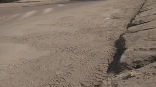 Грязь засохла! Рязанцы задыхаются от пыли.