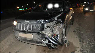 В Рязани  водитель "Джипа" сбил двоих пешеходов