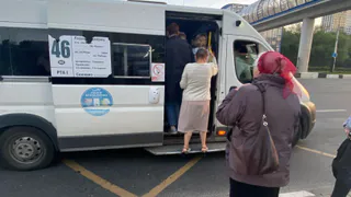 Жители Рязани пожаловались на переполненную маршрутку № 46