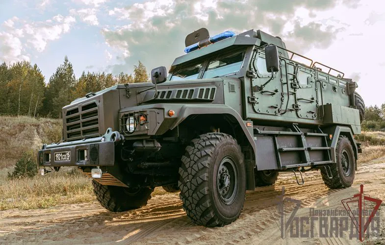 В Пензе Росгвардия получила новый бронеавтомобиль