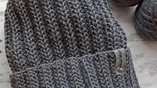 Простой, двусторонний узор спицами: резинка "Патронаж"