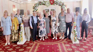 Восемь семей Владимира отметили «золотую» свадьбу