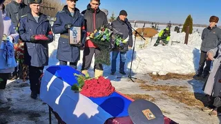 В Рязанской области состоялась церемония прощания с погибшим на СВО Вицукаевым