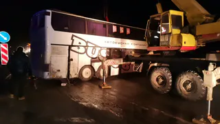 В автобусе было 58 человек: спасатели рассказали подробности аварии под Рязанью