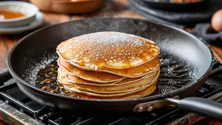 Ажурные блины на дрожжах: добавляем в пористое тесто молоко и воду — получаем вкуснейшие блинчики с дырочками