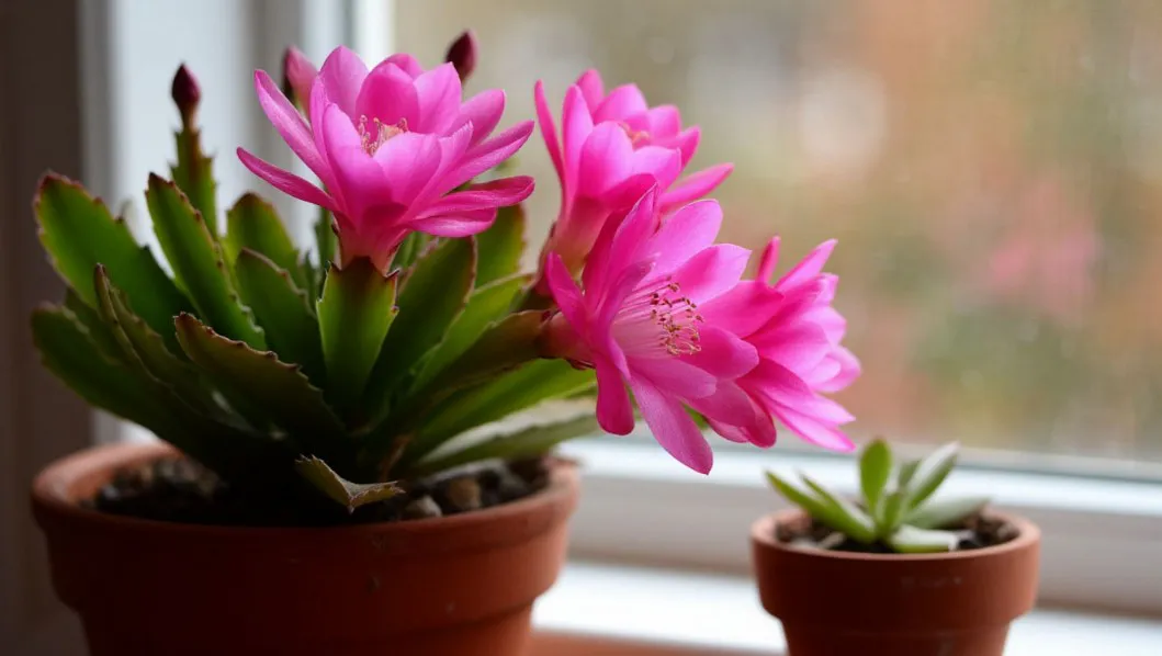 Кидаю 1 горсть в воду - и декабрист сияет ярче, чем Мисс мира: бутонами стреляет без остановки