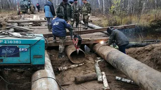 В Гороховецком районе отремонтировали аварийный мост через заклязьменские леса