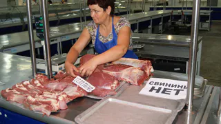 Африканская чума в Рязани разоряет Центральный рынок