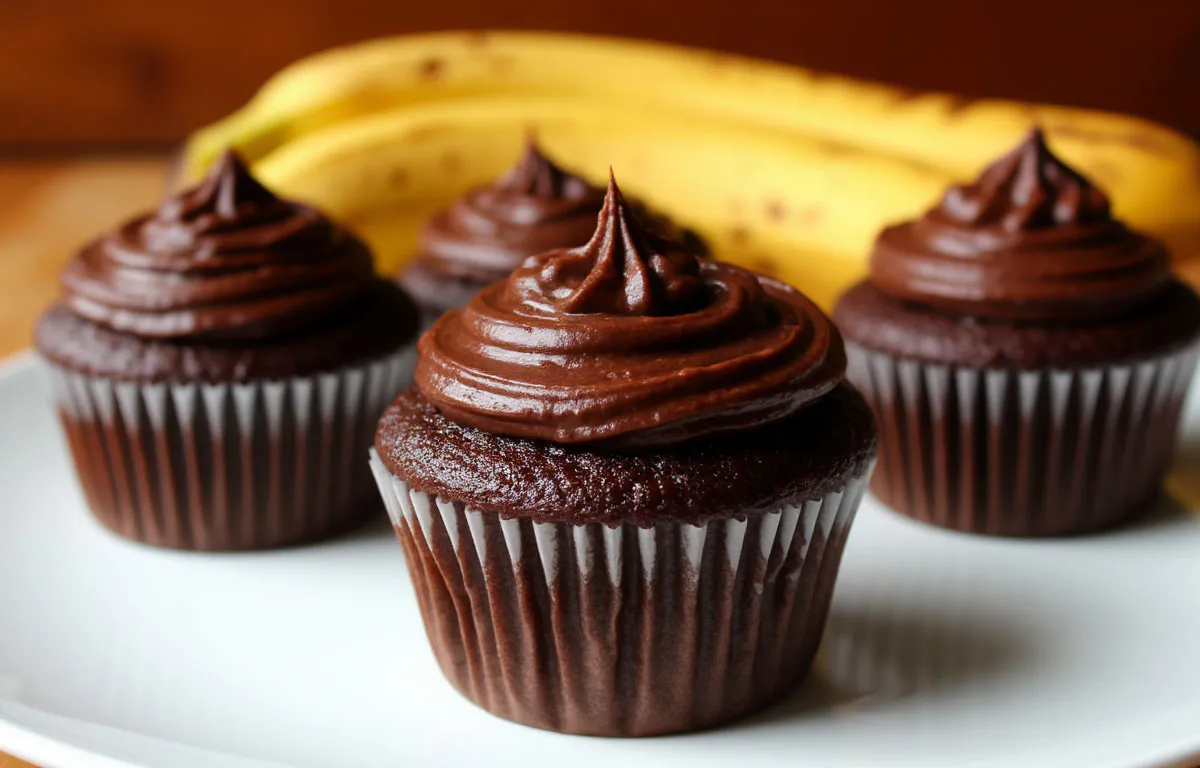 Не выбрасываю перезрелые бананы и делаю из них самый влажный и темный шоколадный кекс