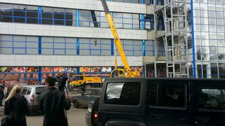 В Рязани возле ТЦ "Атрон" эвакуируют людей