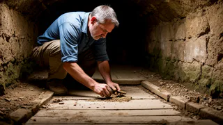 Сосед залил бетонный погреб за 5000 рублей: применил «метод шиномонтажника» со старыми покрышками - в строительных фирмах об этом не расскажут