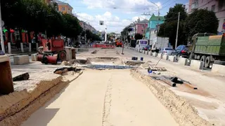 Летом 2023 на Первомайском проспекте в Рязани начнут капремонт теплосетей