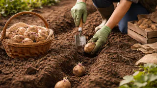 4 года подряд сажаю картофель в гребни — урожай стабильно в 2 раза выше: клубни ровные, крупные и чистые