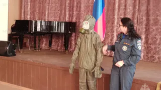Во владимирской школе № 11 провели открытый урок о действиях при чрезвычайных ситуациях