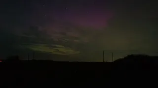 В Рязанской области 13 сентября запечатлели полярное сияние