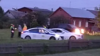 Под Рязанью полицейские после погони задержали пьяного 25-летнего водителя Hyundai