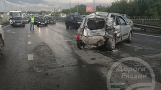 Массовое ДТП: на Северной окружной столкнулись манипулятор и 6 легковушек