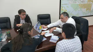 Глава Усинска подвел итоги встречи с директором школы №2