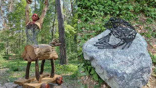 Под Рязанью появилась серия уникальных арт-объектов