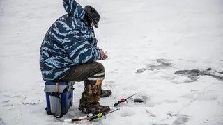 Рязанец поделился тонкостями зимней рыбалки