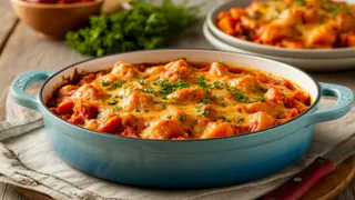 Идеальная запеканка «три в одном» - один из самых лучших вариантов и на завтрак, и на ужин всего за полчаса