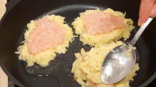 Приготовьте вместо драников и котлет: нереально вкусный ужин из картофеля и фарша для всей семьи