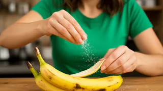 Банановую кожуру посыпаю солью - не нарадуюсь своей смекалке: лучший лайфхак для лентяев