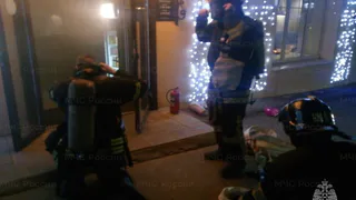 Во Владимире случился пожар в ресторане на улице Девической