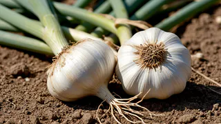 До 25 июня чесноку — непременно: 40 мл в воду — и головки вырастут размером с арбуз, крупными, ядреными и сочными