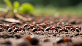 Засыпаю крупу в бутылку — и муравьи не успевают даже пощады попросить: сами рушат муравейник «в пыль»