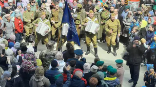 В Магнитогорске встретили «Поезд Победы»